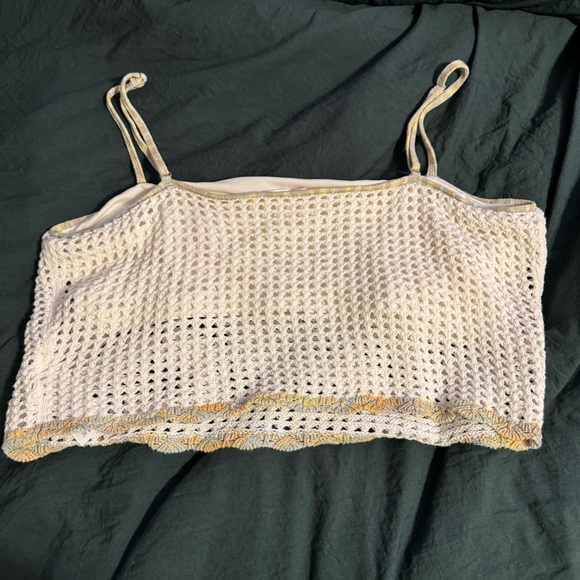 Abercrombie & Fitch Pride Crochet-Style Rosette Bralette - Picture 7 of 9